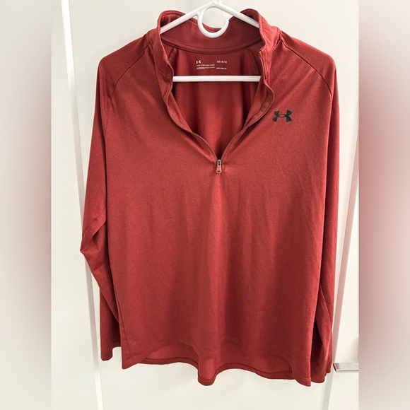 Under Armour Quarter Zip Pullover Size Large - Picture 1 of 6
